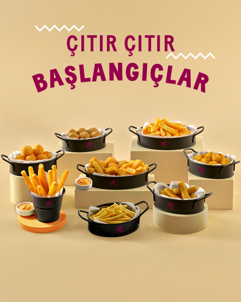 Tavuk Dünyası'ndan Çıtır Çıtır Başlangıçlar