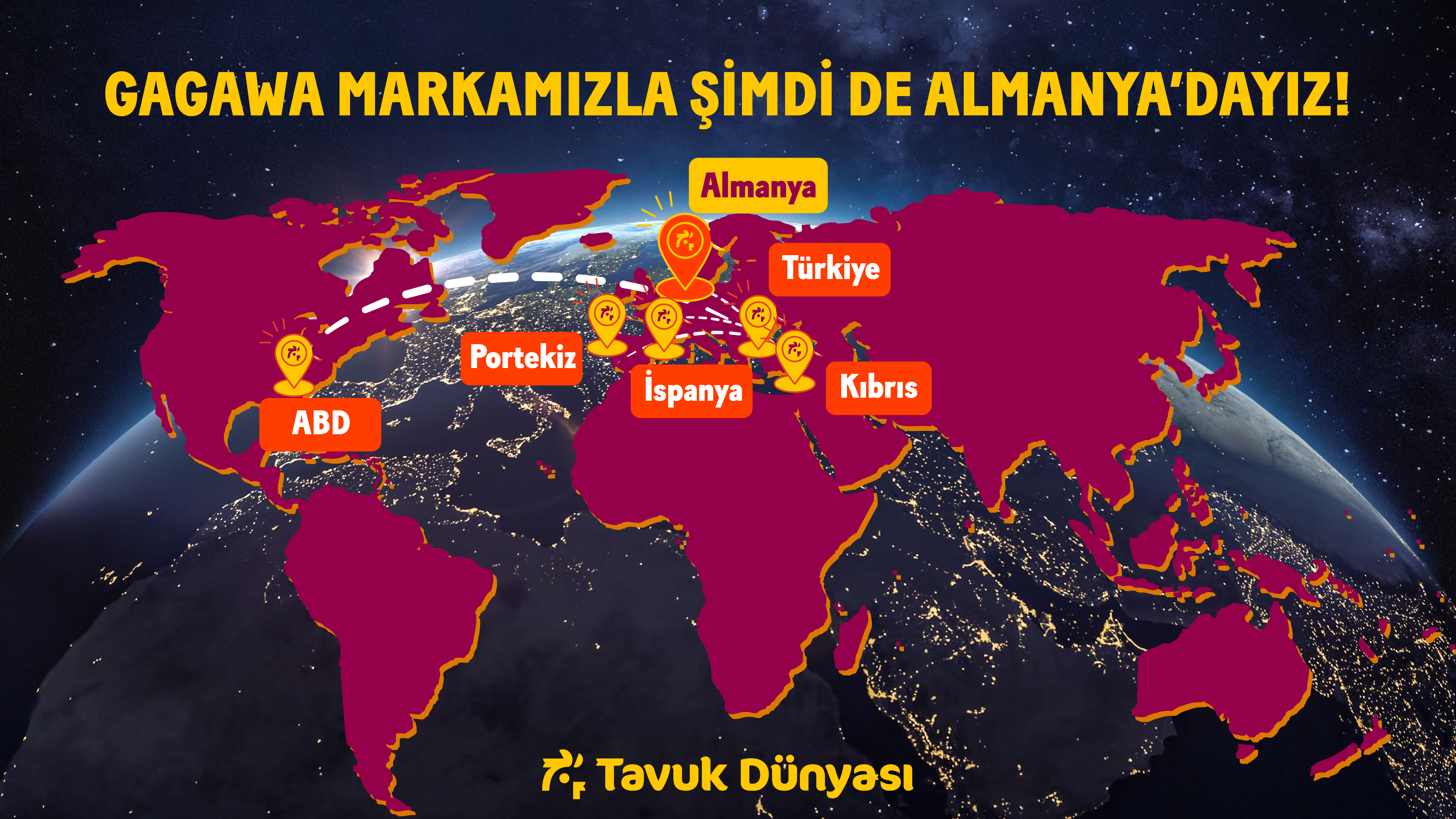 Tavuk Dünyası, Gagawa Markasıyla Almanya’daki İlk Restoranını Açtı!