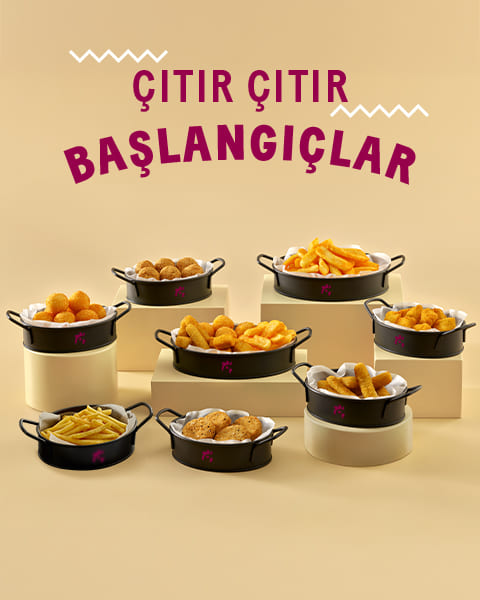 Tavuk Dünyası'ndan Çıtır Çıtır Başlangıçlar