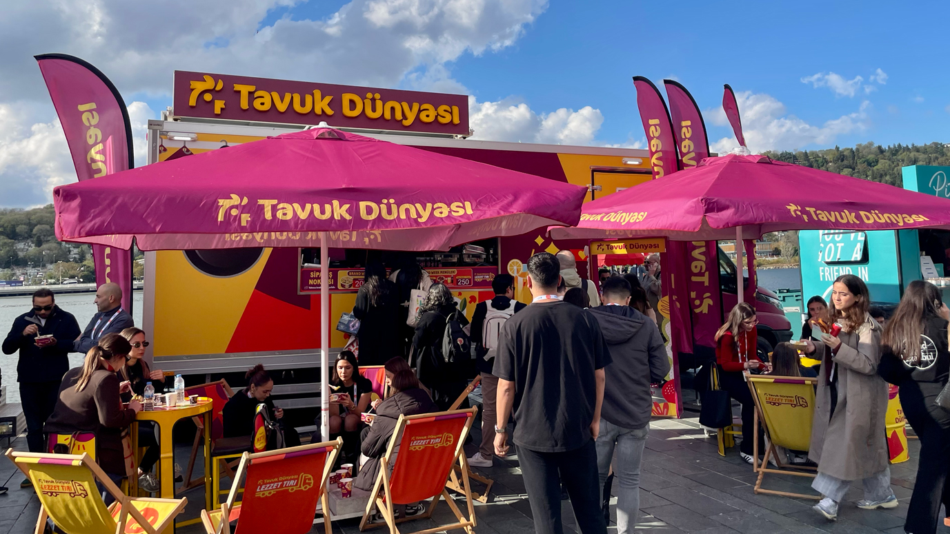 Tavuk Dünyası Lezzet Tırı bu sene tekrardan Brand Week Istanbul'daydı!