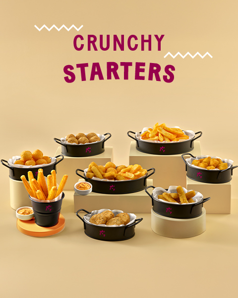 Crunchy starters