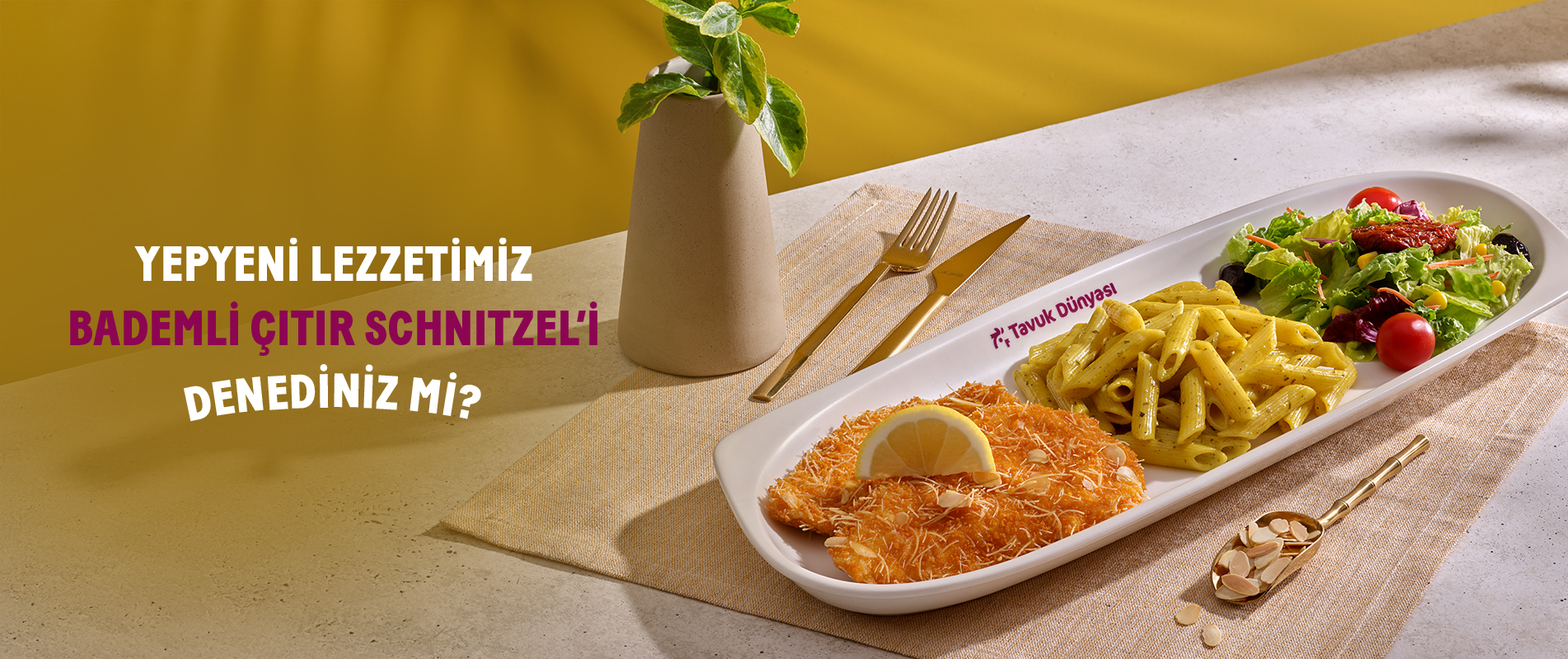 Bademli Çıtır Schnitzel