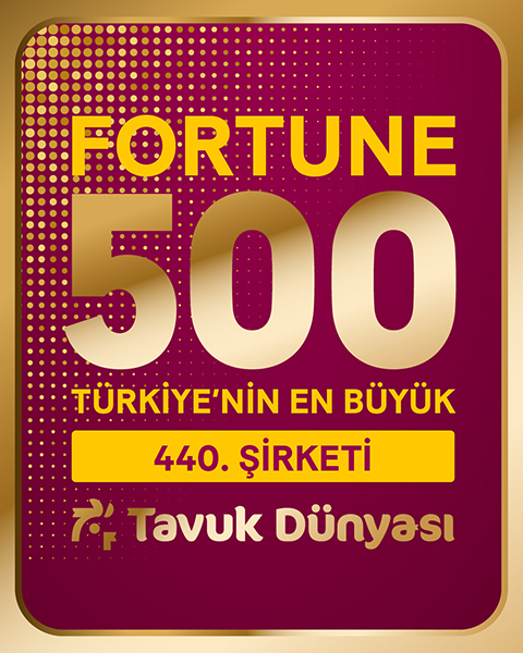 Tavuk Dünyası, Fortune 500 Türkiye Listesinde Yerini Aldı!
