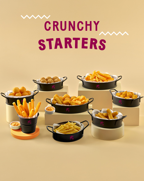Crunchy starters