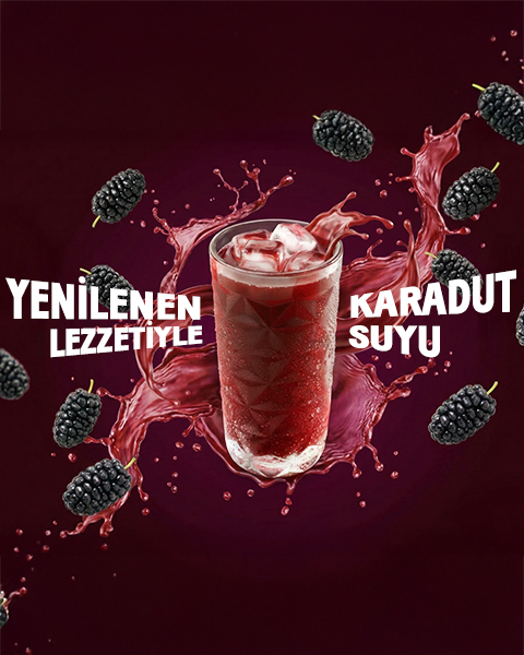 Yenilenen lezzetiyle Karadut Suyu
