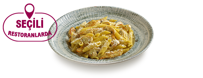 Italian cuisine's creamy classic Alfredo, with a Tavuk Dünyası twist!