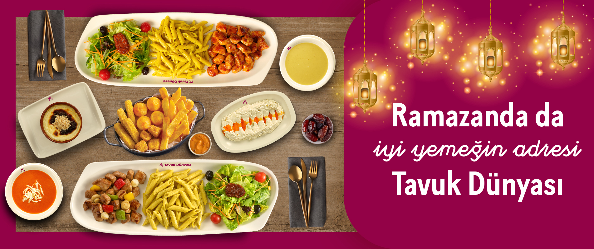 Ramazanda da iyi yemeğin adresi Tavuk Dünyası